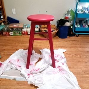 Valentines Themed bar stool